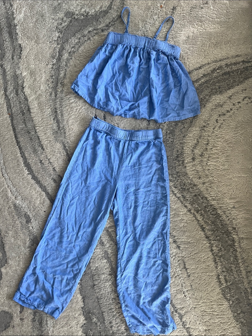 H&M 2piece girls set size 8-9